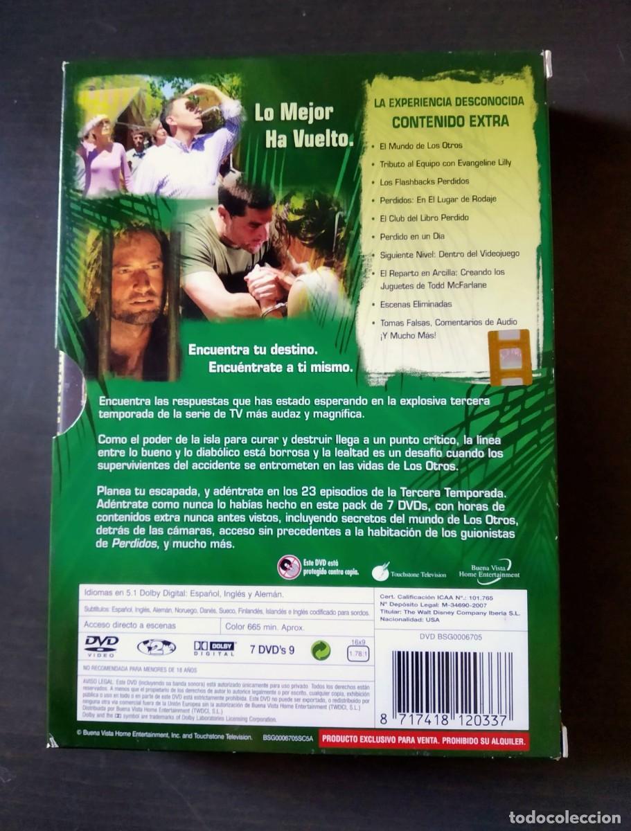 Series de TV: PERDIDOS (LOST). 3&ordf; TEMPORADA 3. DVD. COMPLETA - Foto 3