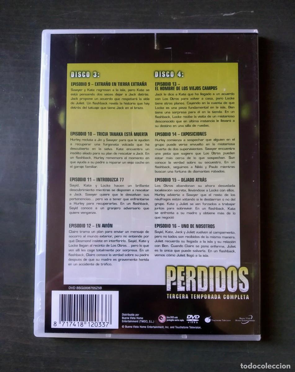 Series de TV: PERDIDOS (LOST). 3&ordf; TEMPORADA 3. DVD. COMPLETA - Foto 9