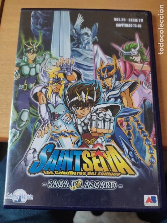 S&eacute;ries TV: CABALLEROS ZODIACO CAPITULOS 73 74 75 VOL 25 SERIE TV CD SELECTA VISION 2007