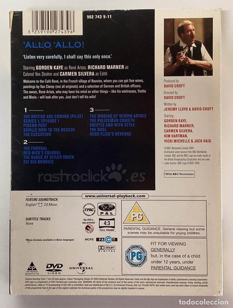 Series de TV: Serie &lsquo;ALLO &lsquo;ALLO &ndash; 3 DVD &ndash; BBC &ndash; PLAYBACK &ndash; UNIVERSAL - Foto 3