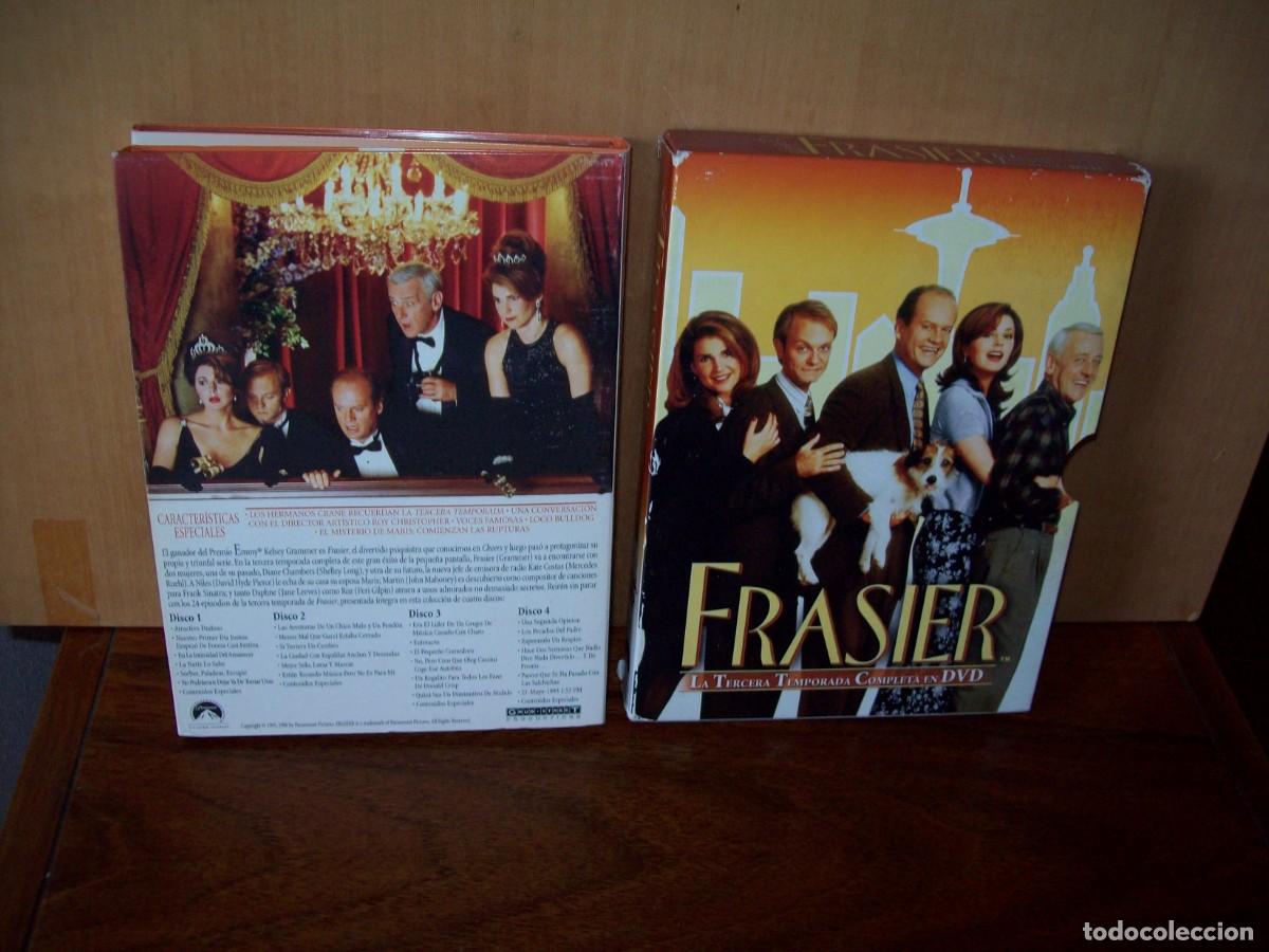 Series de TV: FRASIER TERCERA TEMPORADA COMPLETA DVD 4 DVDS BUEN ESTADO