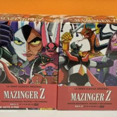 Series de TV: MAZINGER Z LA SERIE CLÁSICA ORIGINAL COMPLETA (BOX 1 + BOX 2) 24 DISCOS DVD PRECINTADO. Lote 378732074