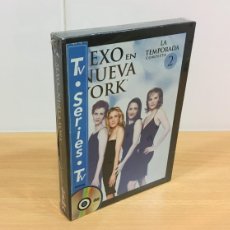 Series de TV: DVD SERIE TV SEGUNDA TEMPORADA COMPLETA - SEXO EN NUEVA YORK (1999). PRECINTADO
