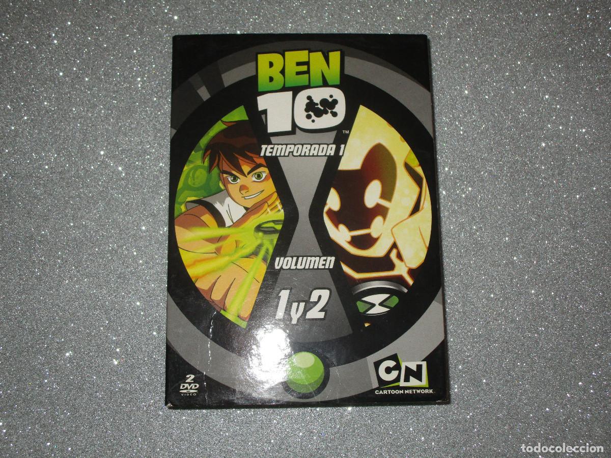 DVD/BLU-RAY COMPACTADO BEN 10 CLÁSSICO 1.2.3.4 TEMPORADA (20DVDS