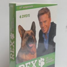 Series de TV: REX, 10A TEMPORADA (4DVD, PRECINTADA). Lote 384163564