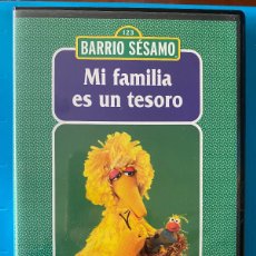 Series de TV: COLECCION BARRIO SESAMO- MI FAMILIA ES UN TESORO. Lote 385292459