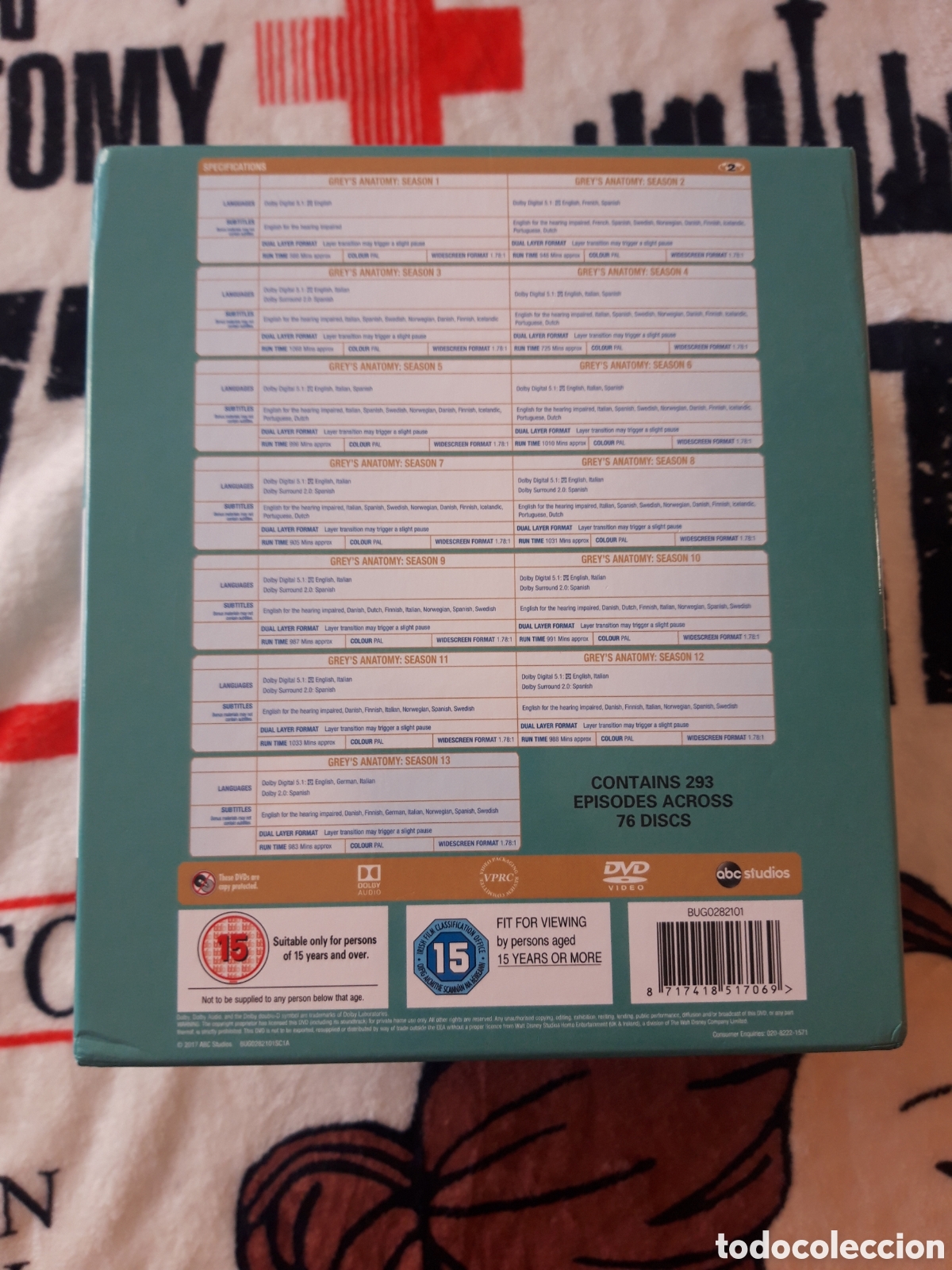 Series de TV: Anatomia de Grey Colecci&oacute;n - Foto 3