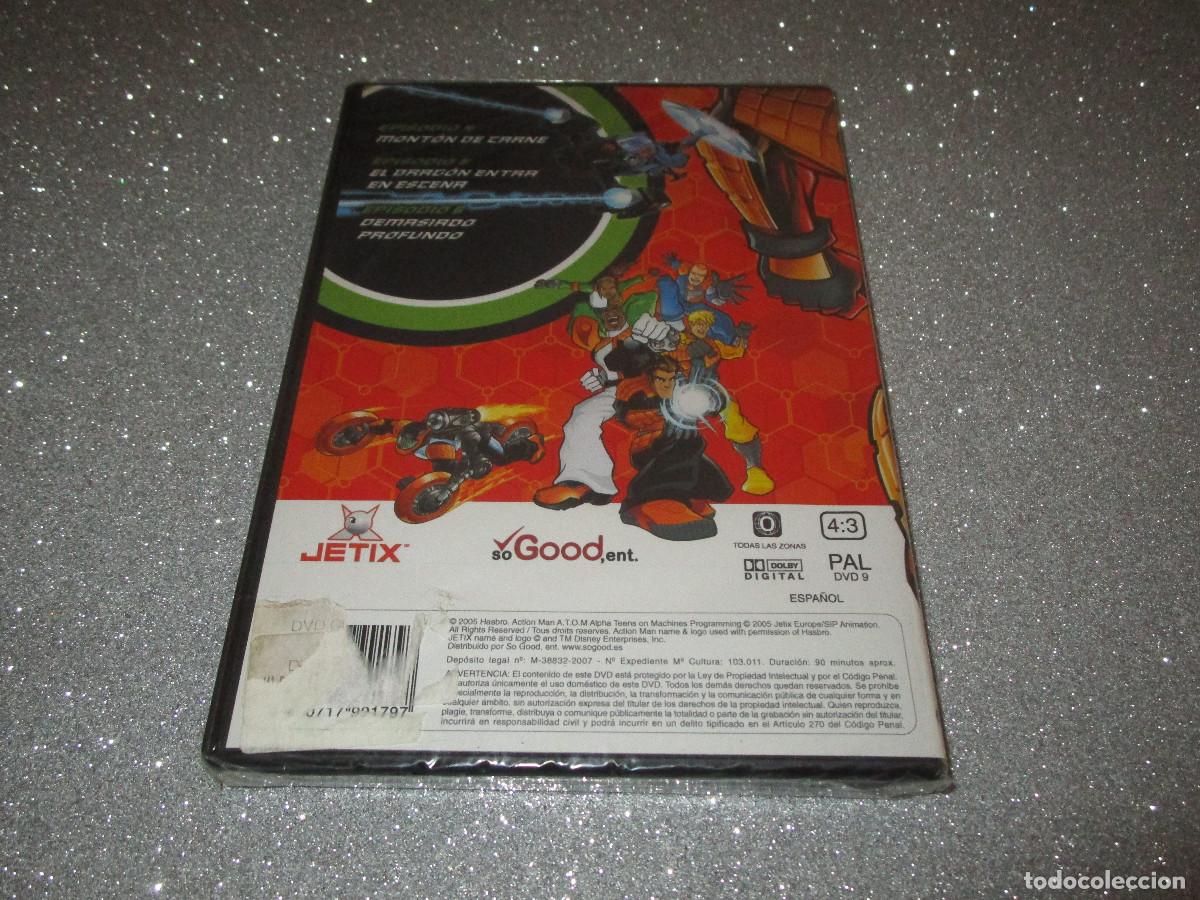 Series de TV: ACTION MAN ( ATOM / EPISODIOS 4 - 6 ) - DVD - PRECINTADA - Foto 2