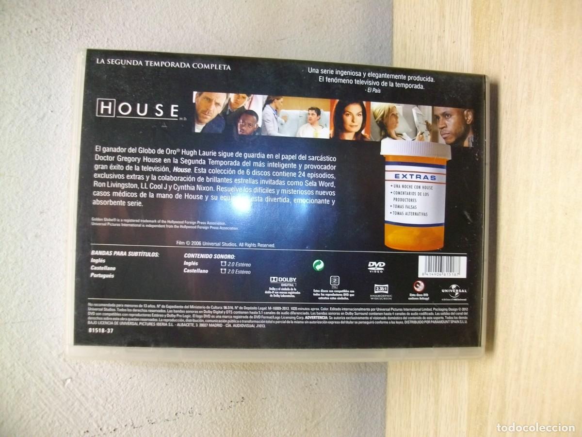 Series de TV: House Temporada 2 DVD - Foto 2