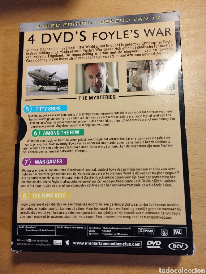 Series de TV: FOYLES WAR. SERIE 2 (4 DVDS) - Foto 8
