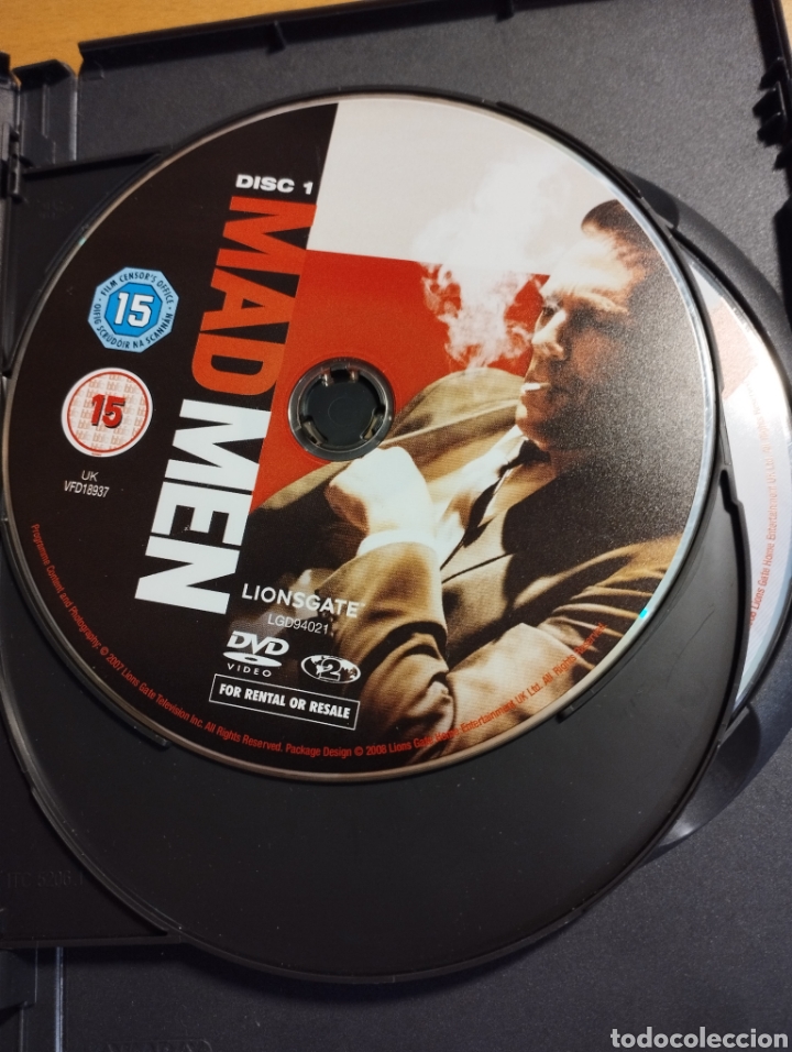 Series de TV: MAD MEN. SEASONS ONE, TWO & THREE (9 DVDS) - Foto 3