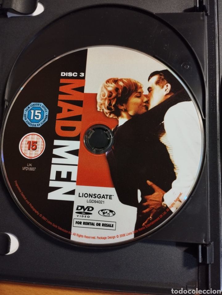 Series de TV: MAD MEN. SEASONS ONE, TWO & THREE (9 DVDS) - Foto 5
