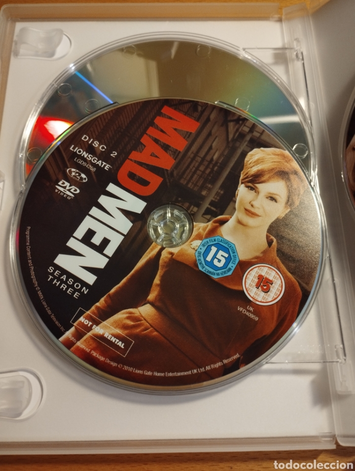 Series de TV: MAD MEN. SEASONS ONE, TWO & THREE (9 DVDS) - Foto 12
