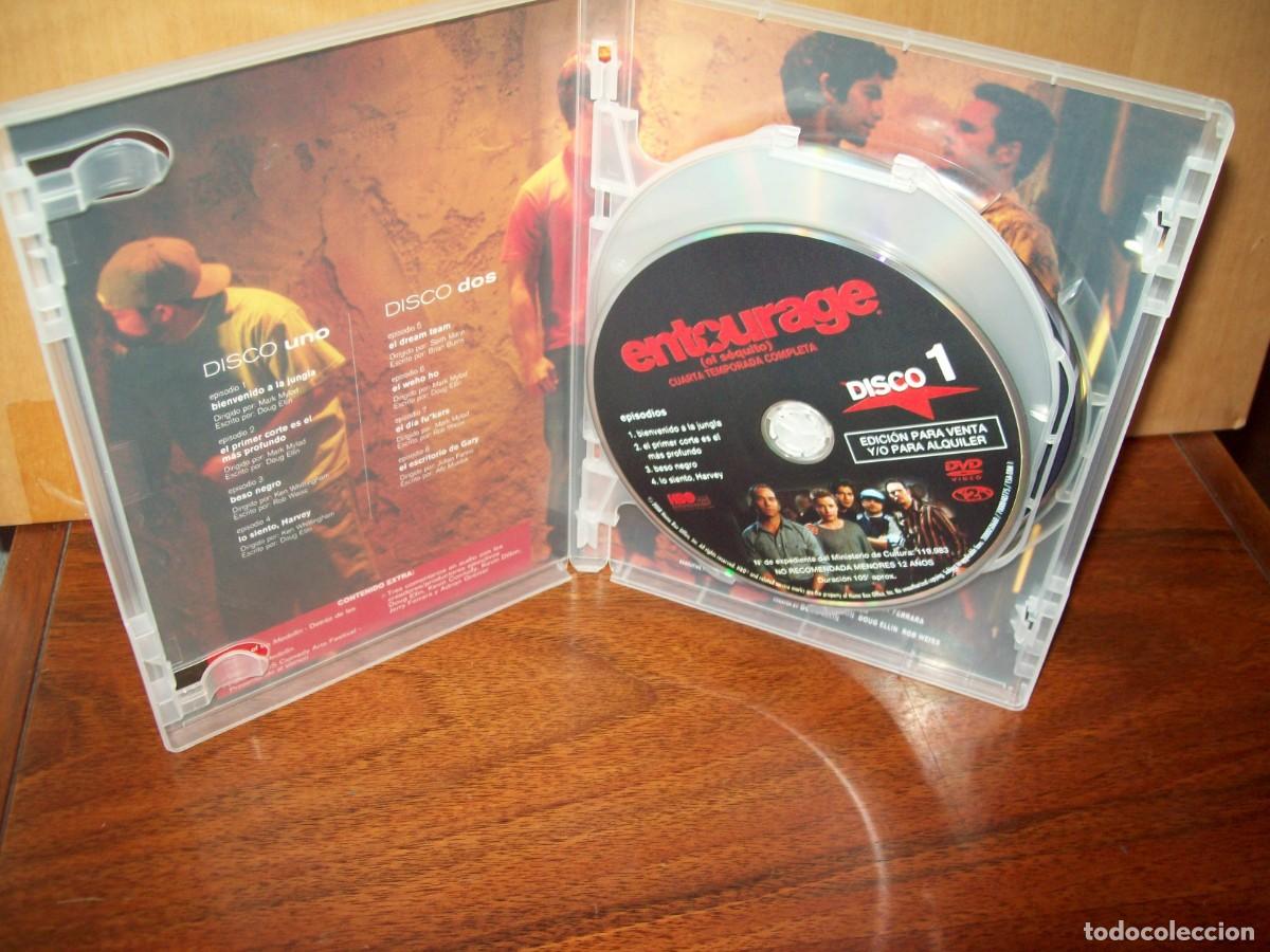 Series de TV: ENTOURAGE (EL SEQUITO) - CUARTA TEMPORADA COMPLETA EN DVD - TRIPLE DVD - Foto 2