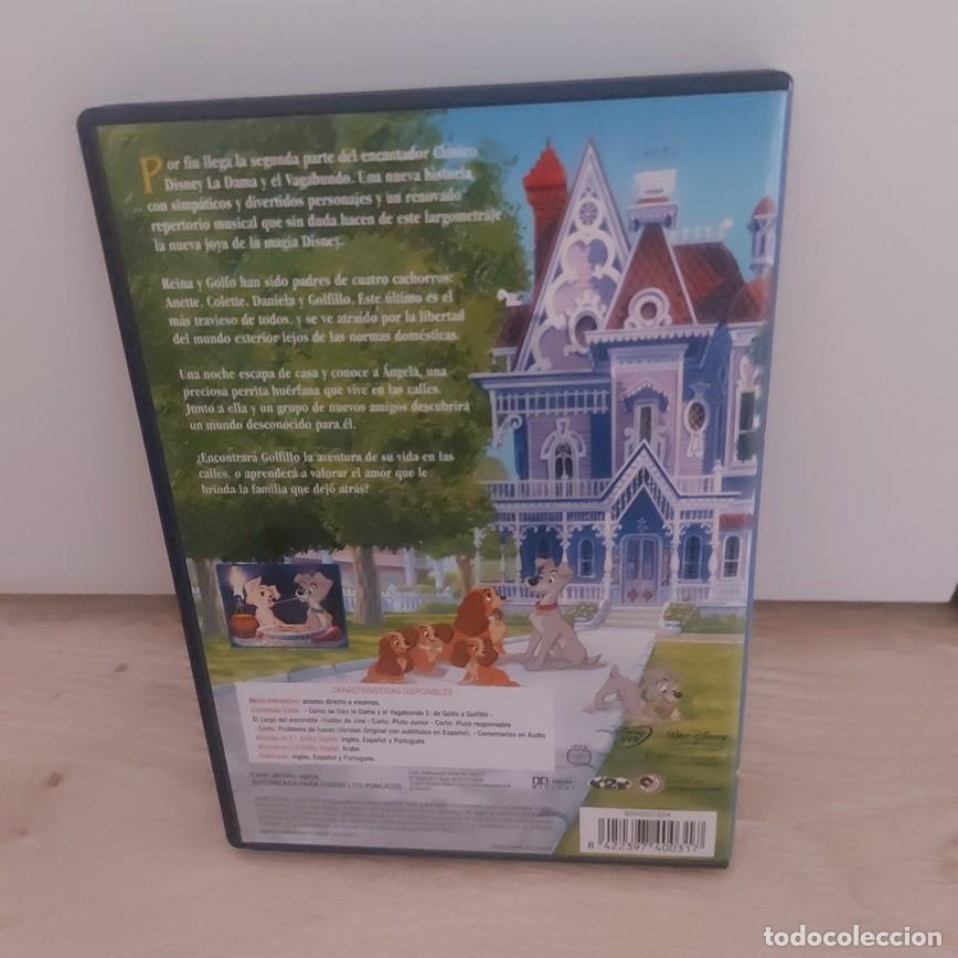 Series de TV: DVD LA DAMA Y EL VAGABUNDO 2 DISNEY **COMO NUEVO ** - Foto 2