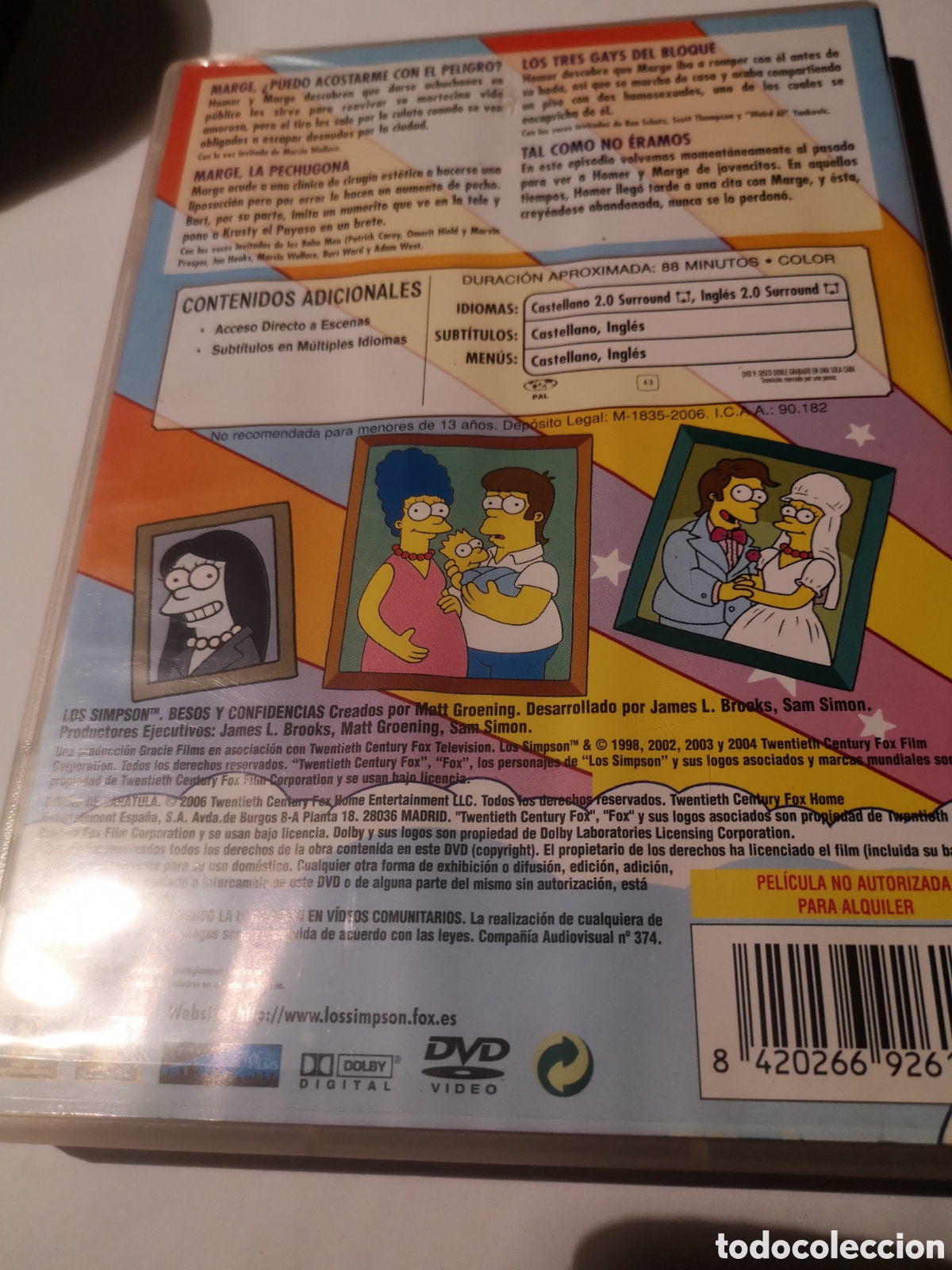 Series de TV: Los Simpson Besos y confidencias - Foto 2