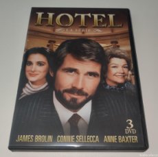 Series de TV: HOTEL LA SERIE ICONICA DE LOS 80 . 3 DVD JAMES BROLIN CONNIE SELLECCA ANNE BAXTER. INENCONTRABLE!. Lote 401848384