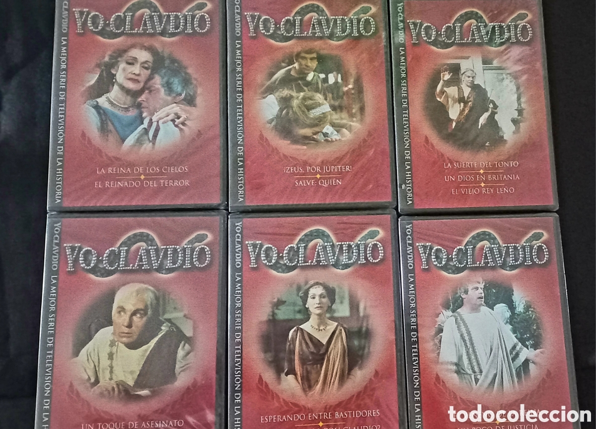 Series de TV: YO, CLAUDIO. SERIE COMPLETA 6 DVD - Foto 2