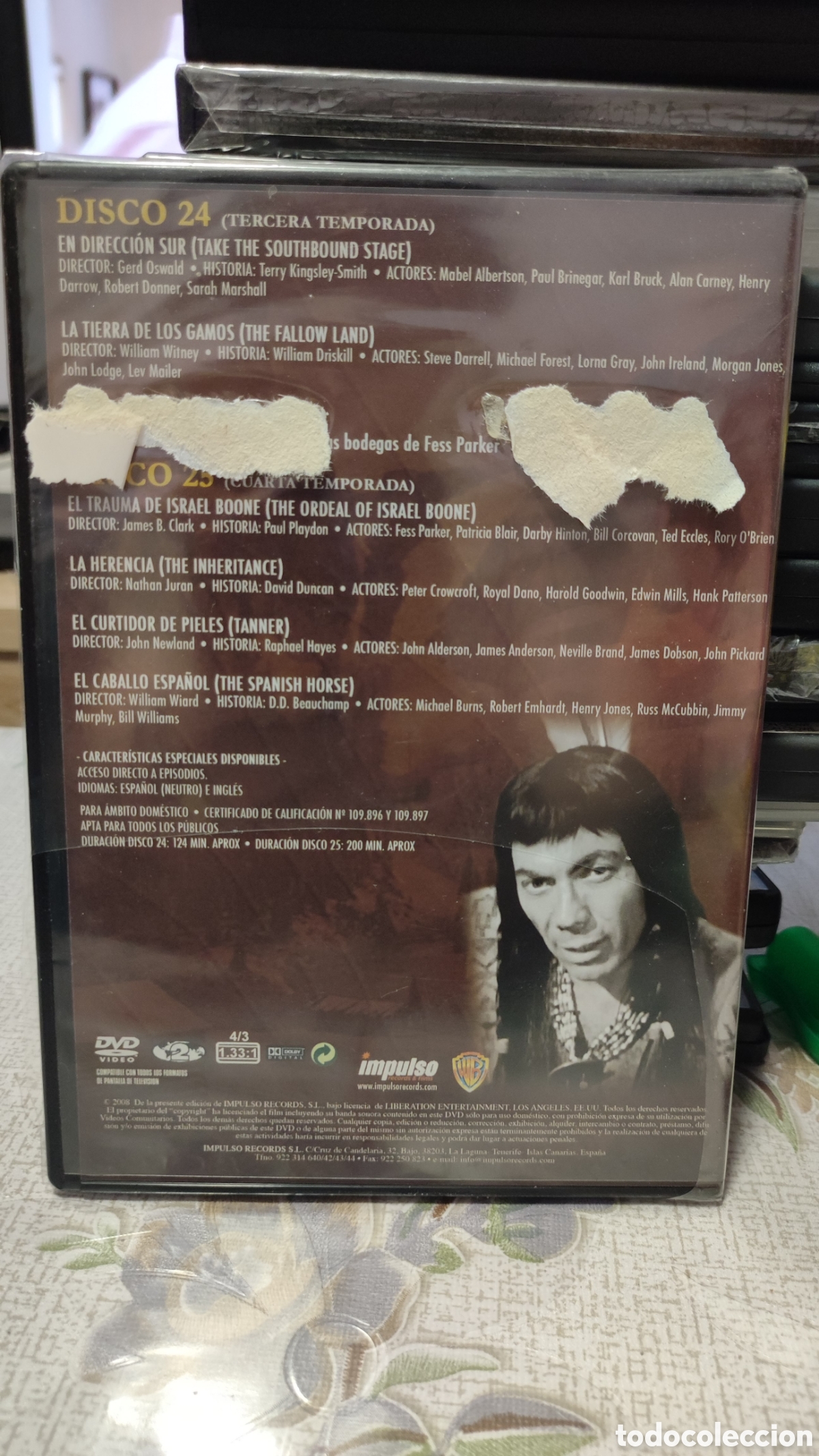Series de TV: Daniel Boone dvd - Foto 2