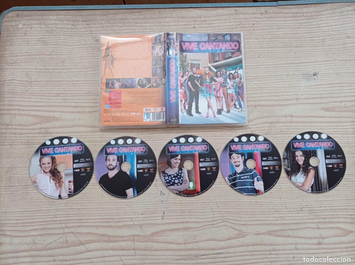 Series de TV: Vive Cantando - Temporada 1 - 5 DVD - Foto 1