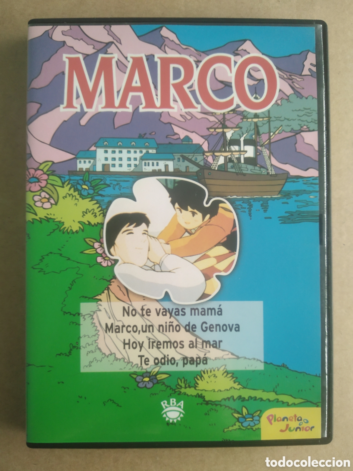 TV Series: DVD Marco n&deg;1: No Te Vayas, Mam&aacute; (Planeta Junior/RBA, 2003). Nippon Animation. 4 episodios.