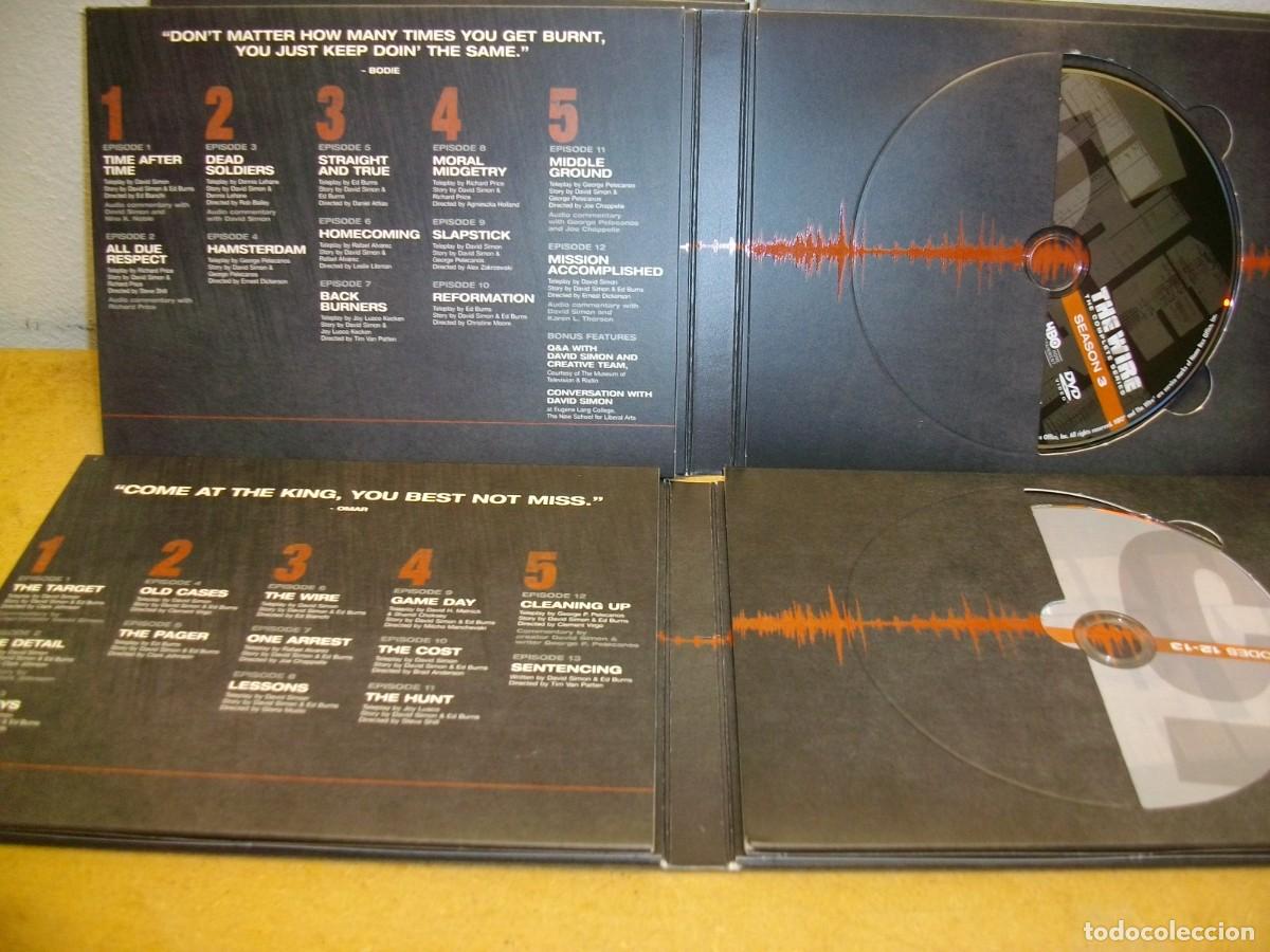 Series de TV: THE WIRE THE COMPLETE SERIES DVD - Foto 4