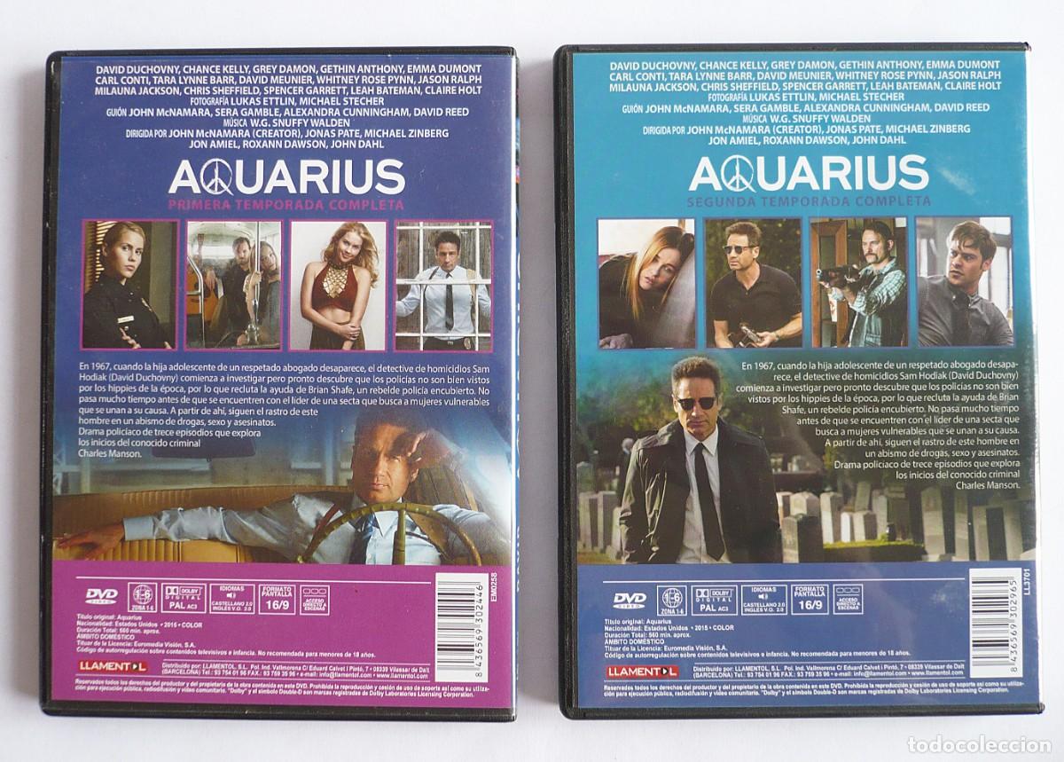 Series de TV: Aquarius Serie completa DVD - Foto 2