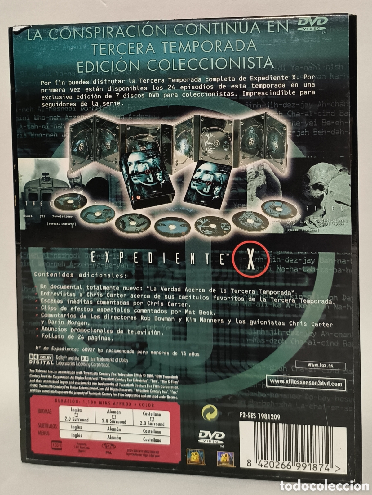 Series de TV: Expediente X (3&deg; temporada completa) - Foto 2