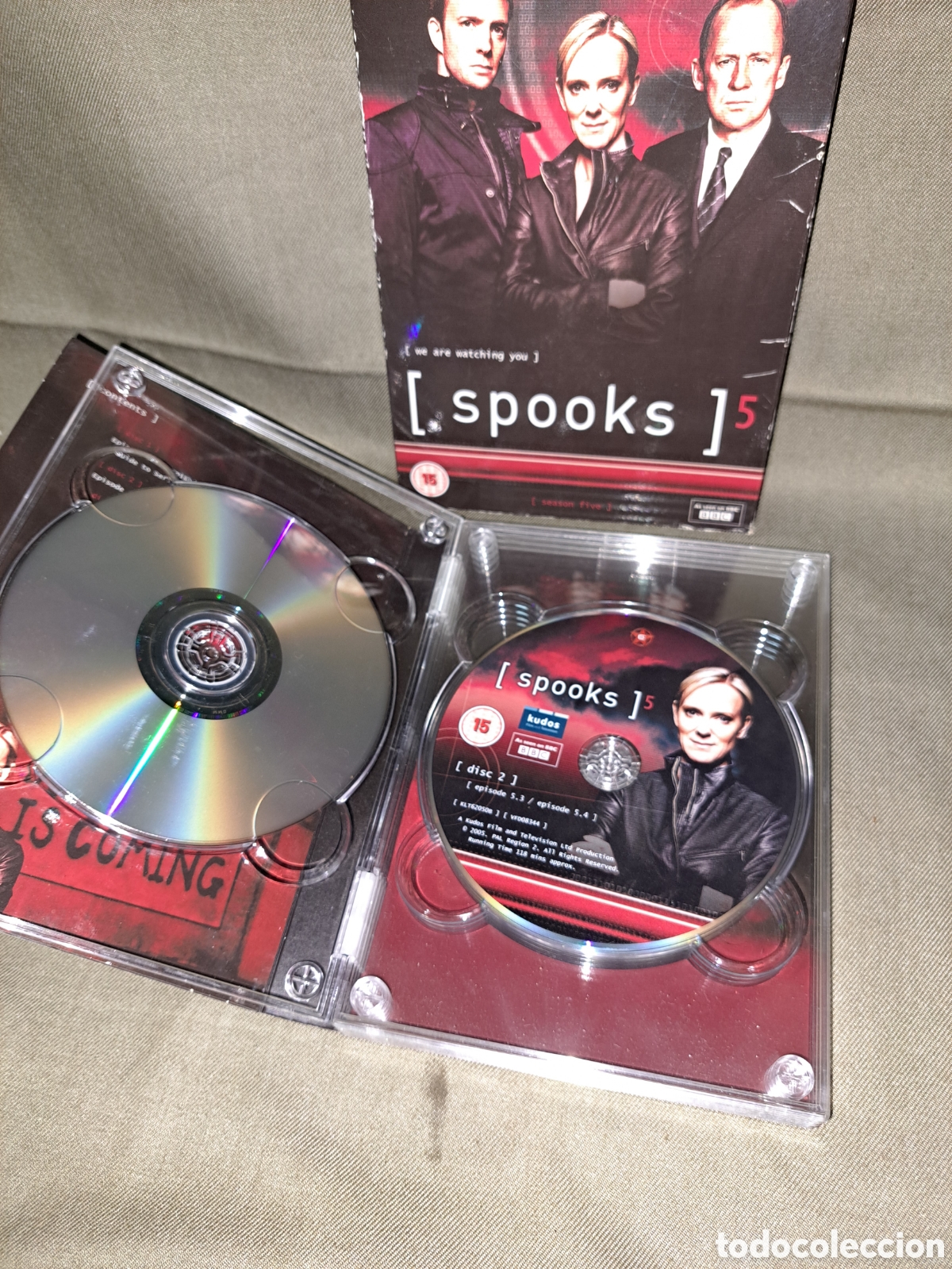 Series de TV: PACK DVDS SERIE SPOOKS 5, INGL&Eacute;S - Foto 4