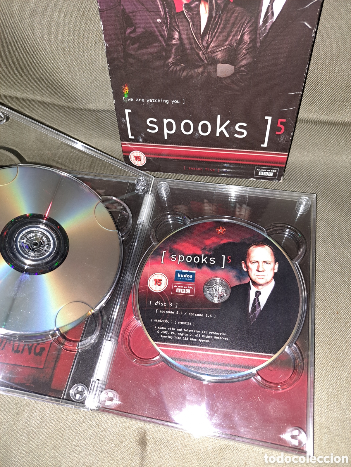 Series de TV: PACK DVDS SERIE SPOOKS 5, INGL&Eacute;S - Foto 5