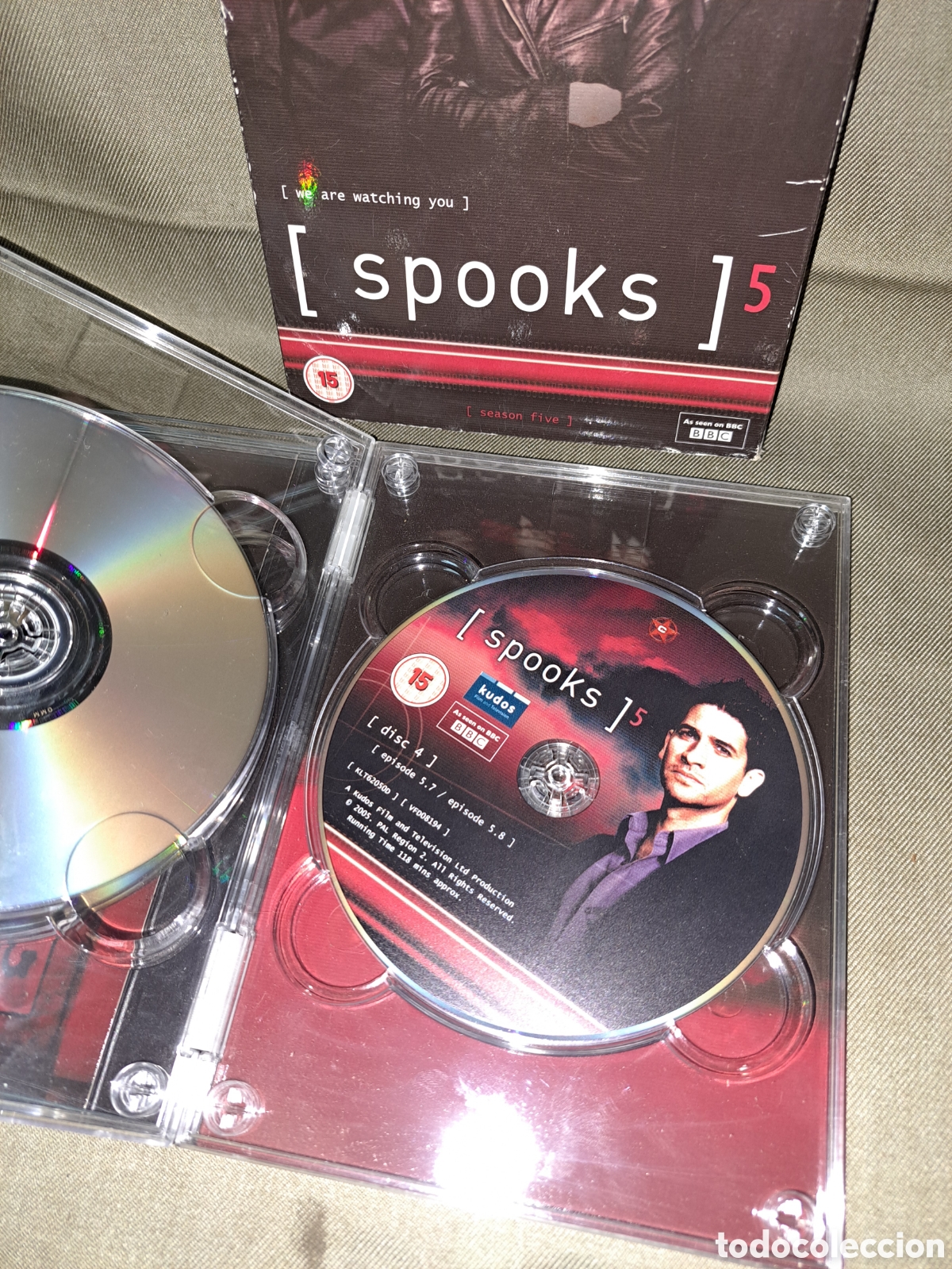Series de TV: PACK DVDS SERIE SPOOKS 5, INGL&Eacute;S - Foto 6