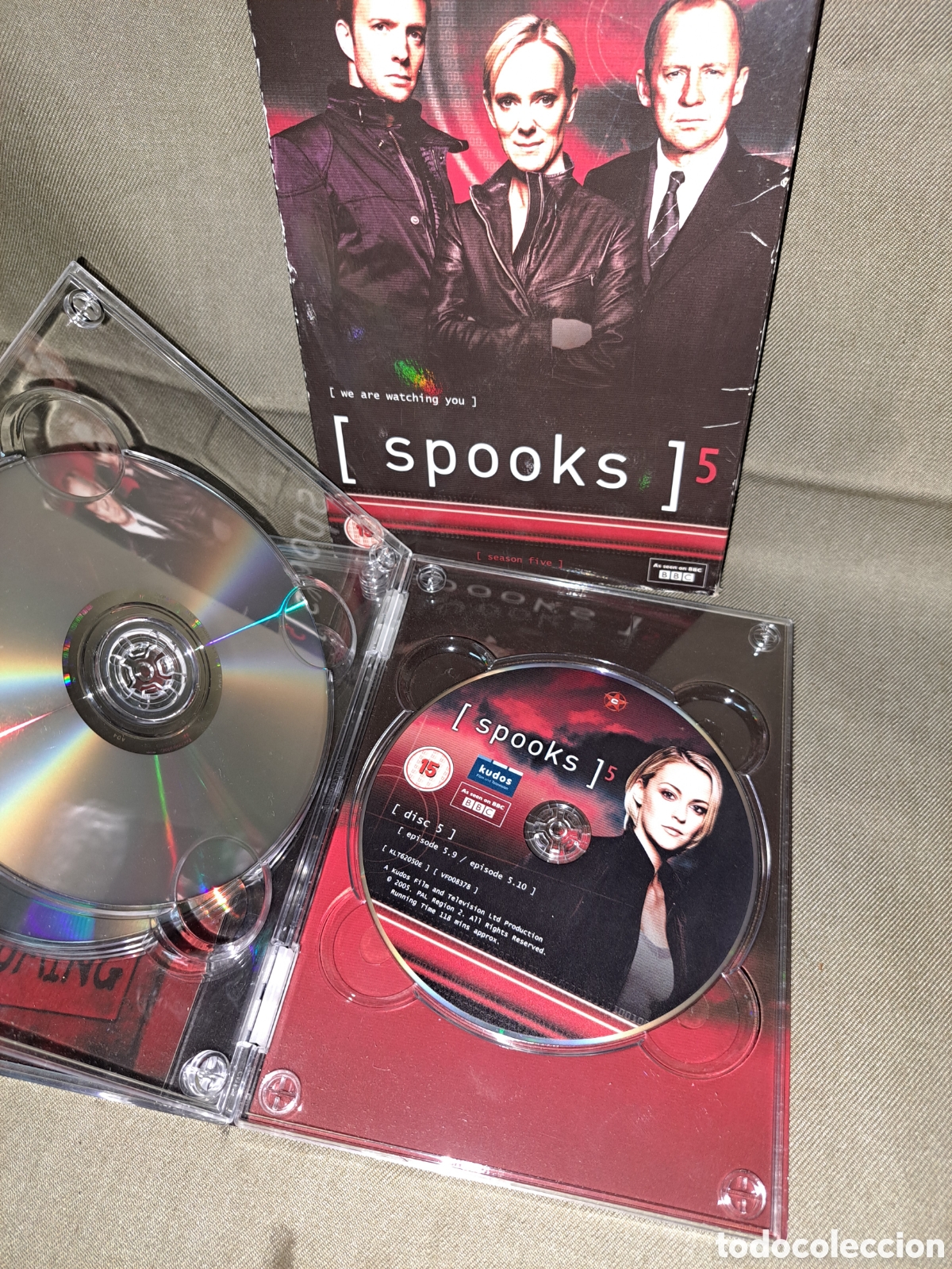 Series de TV: PACK DVDS SERIE SPOOKS 5, INGL&Eacute;S - Foto 7