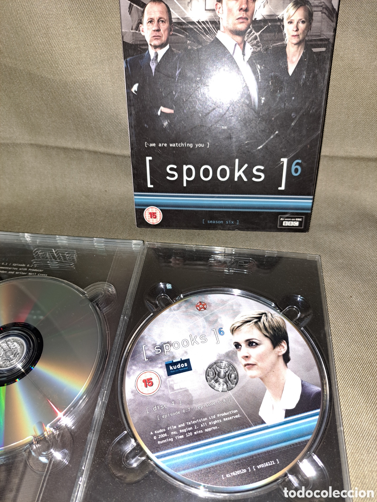 Series de TV: PACK DVDS SERIE SPOOKS 6, INGL&Eacute;S - Foto 4