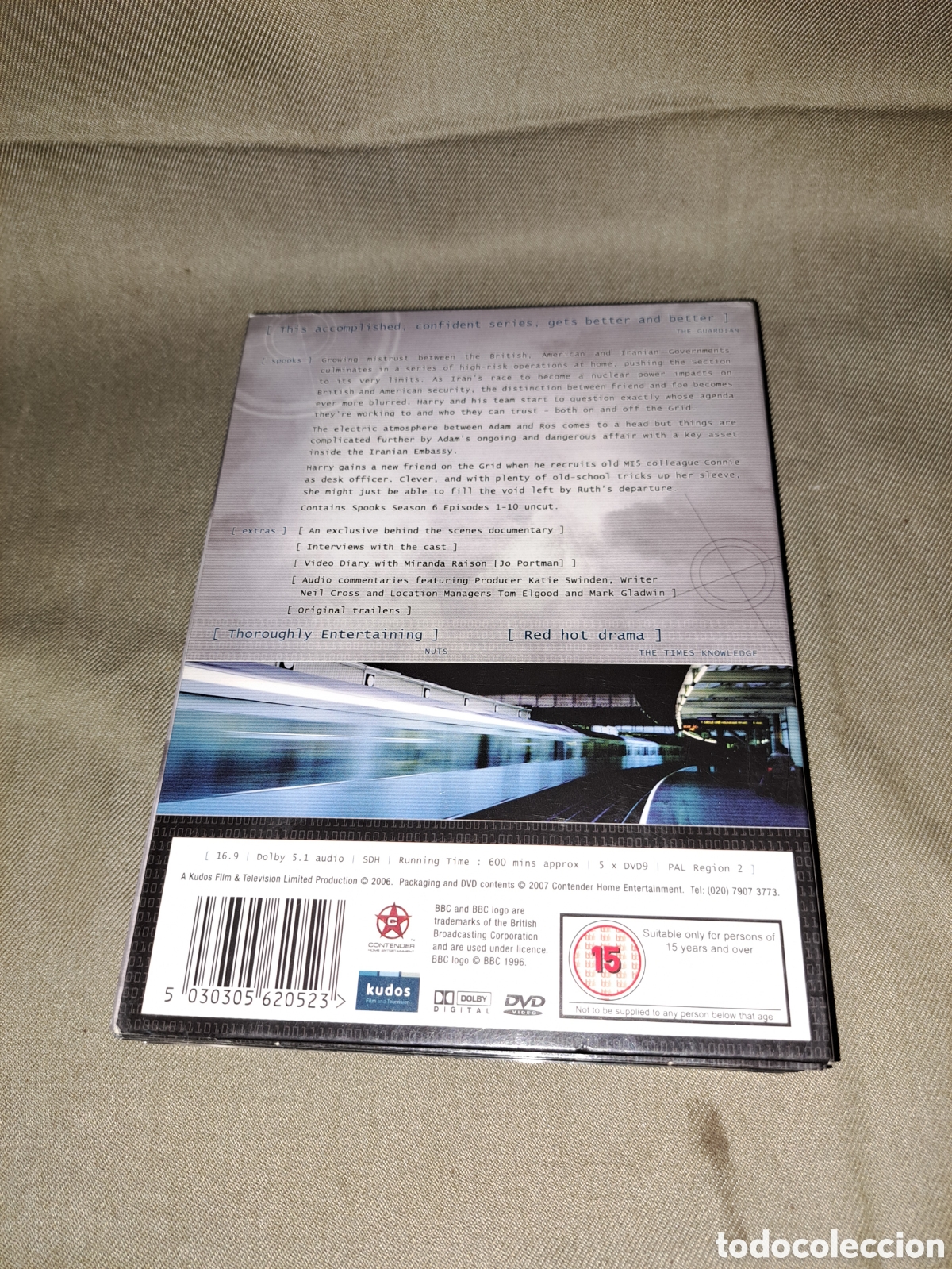 Series de TV: PACK DVDS SERIE SPOOKS 6, INGL&Eacute;S - Foto 8