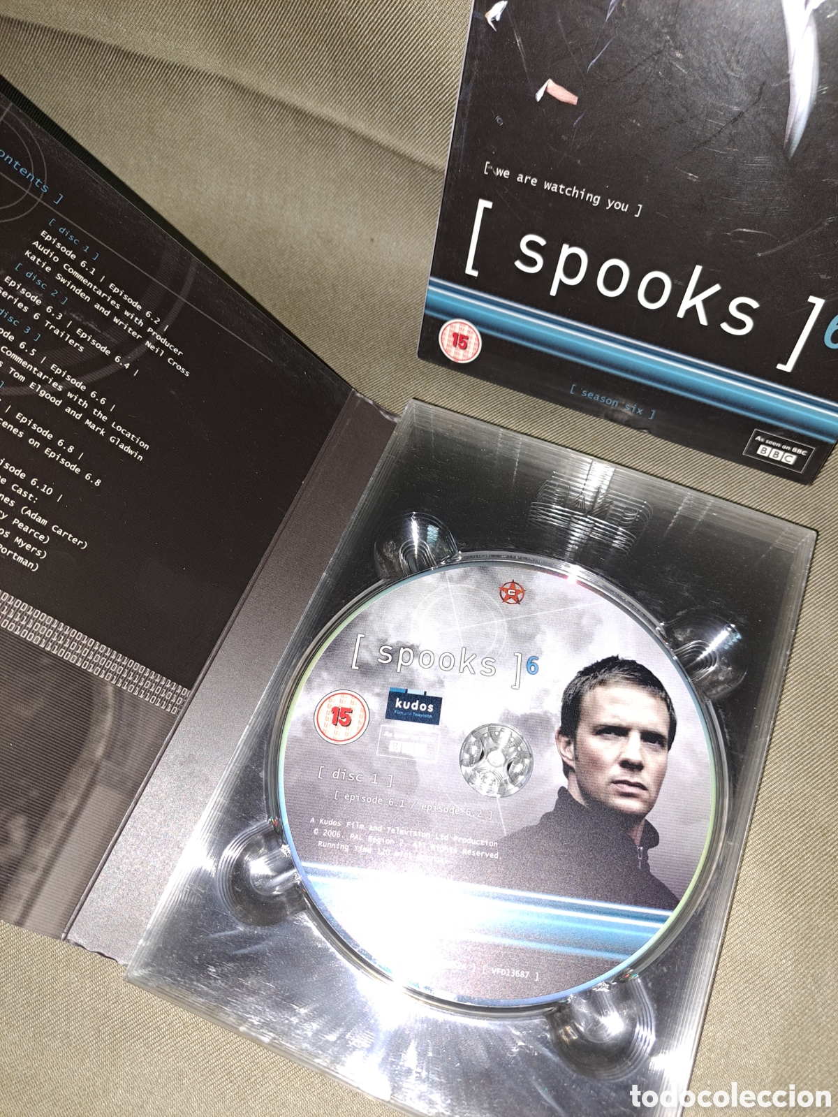 Series de TV: PACK DVDS SERIE SPOOKS 6, INGL&Eacute;S - Foto 3