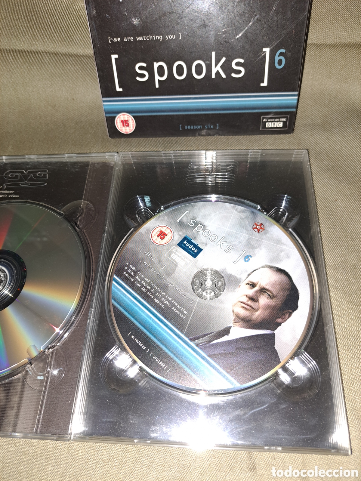 Series de TV: PACK DVDS SERIE SPOOKS 6, INGL&Eacute;S - Foto 7
