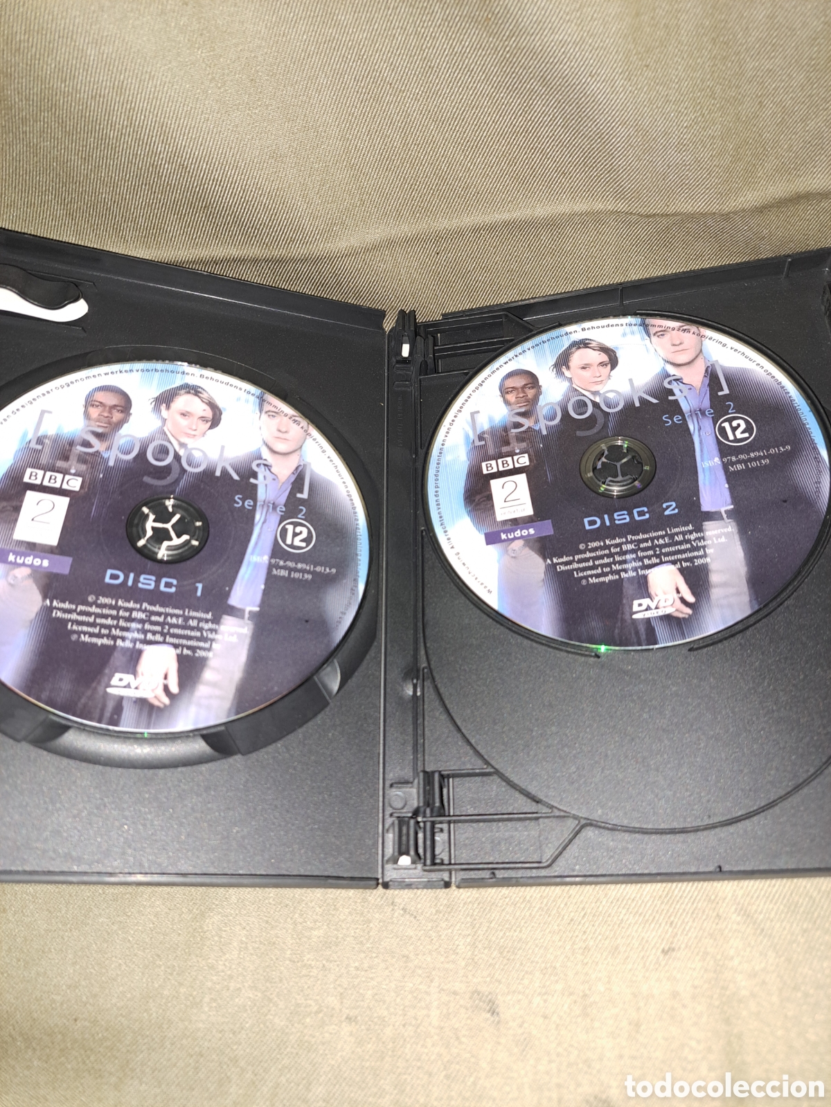 Series de TV: PACK DVDS SERIE SPOOKS 2, INGL&Eacute;S - Foto 2