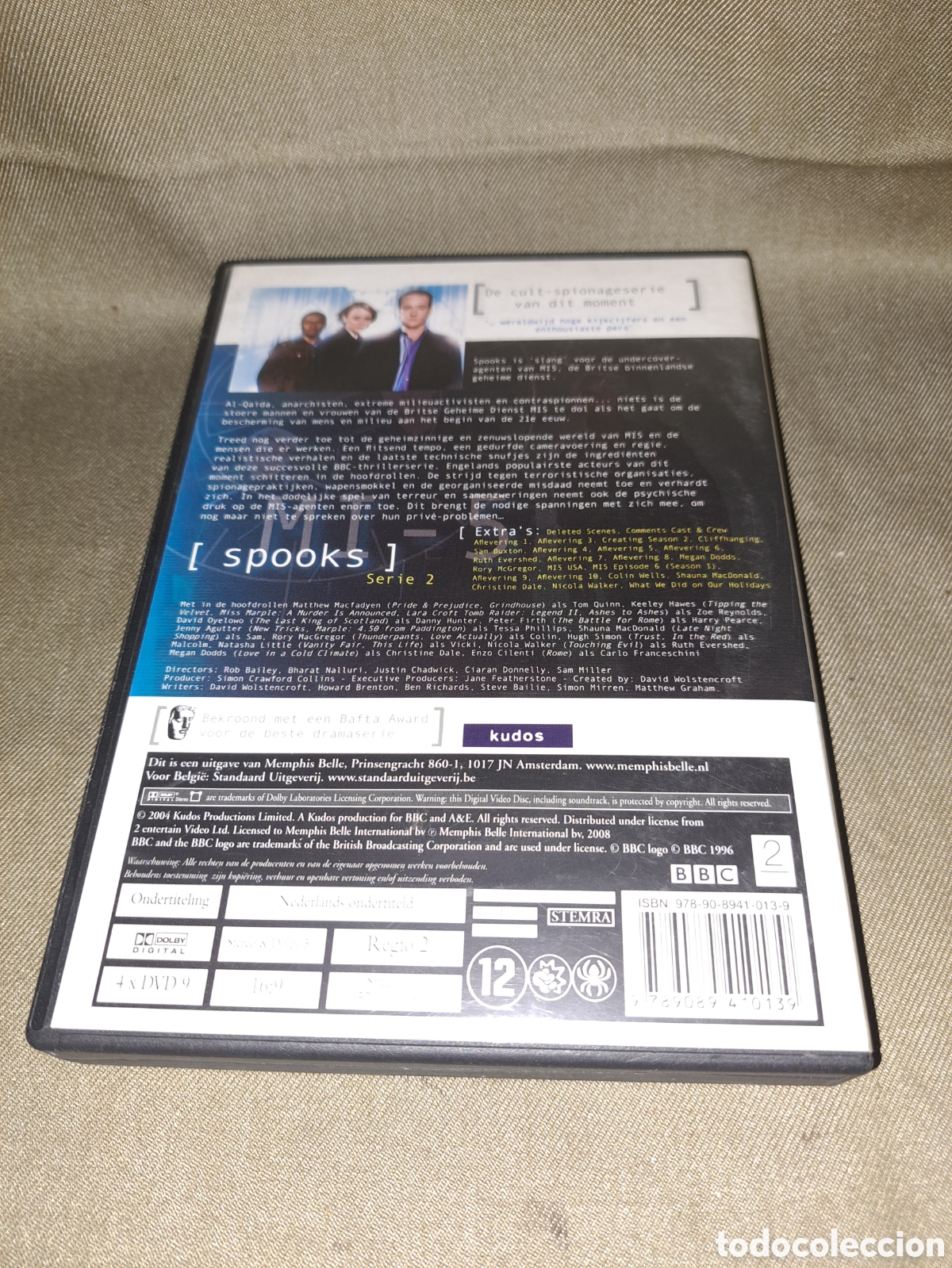 Series de TV: PACK DVDS SERIE SPOOKS 2, INGL&Eacute;S - Foto 4
