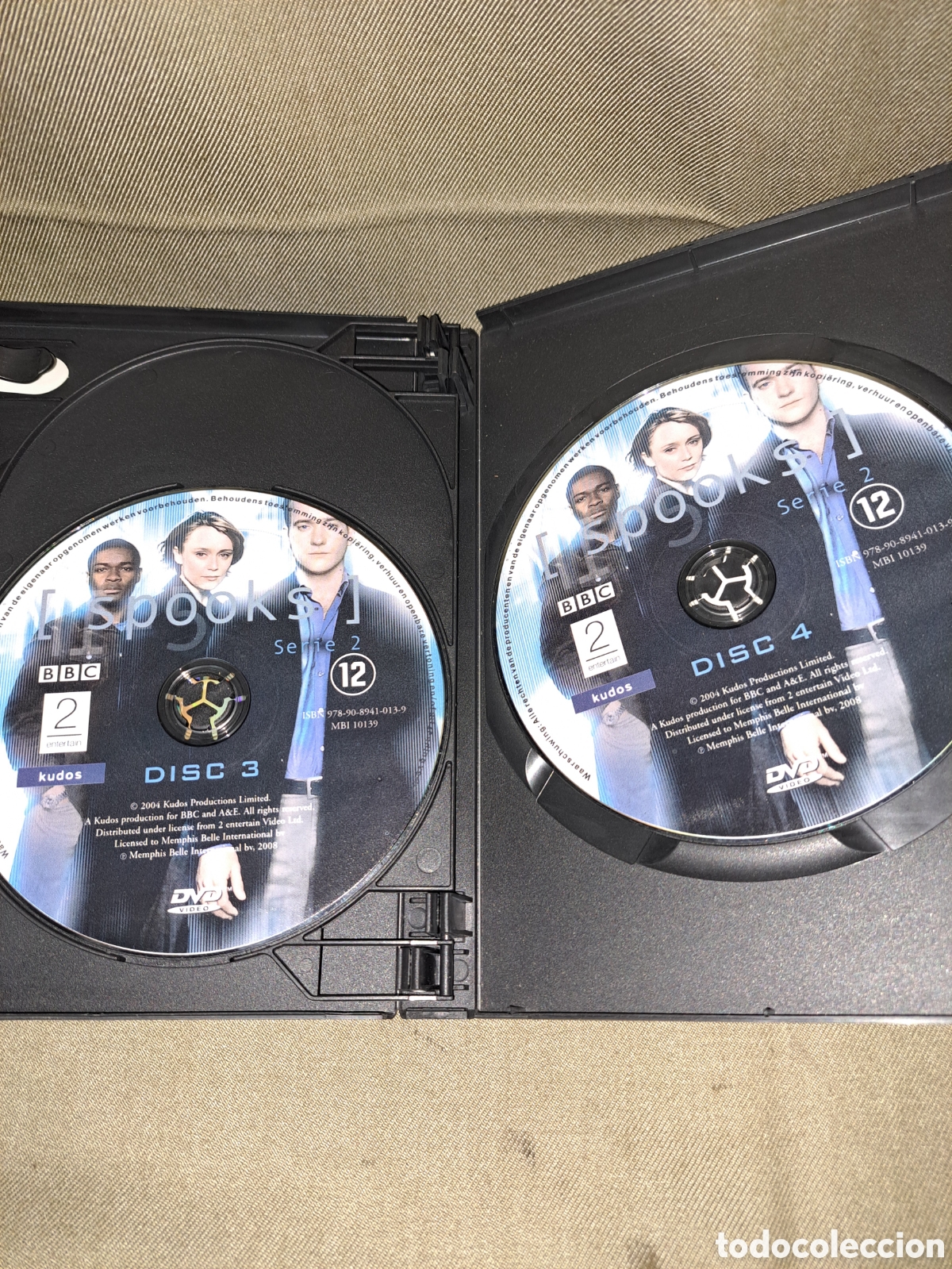 Series de TV: PACK DVDS SERIE SPOOKS 2, INGL&Eacute;S - Foto 3