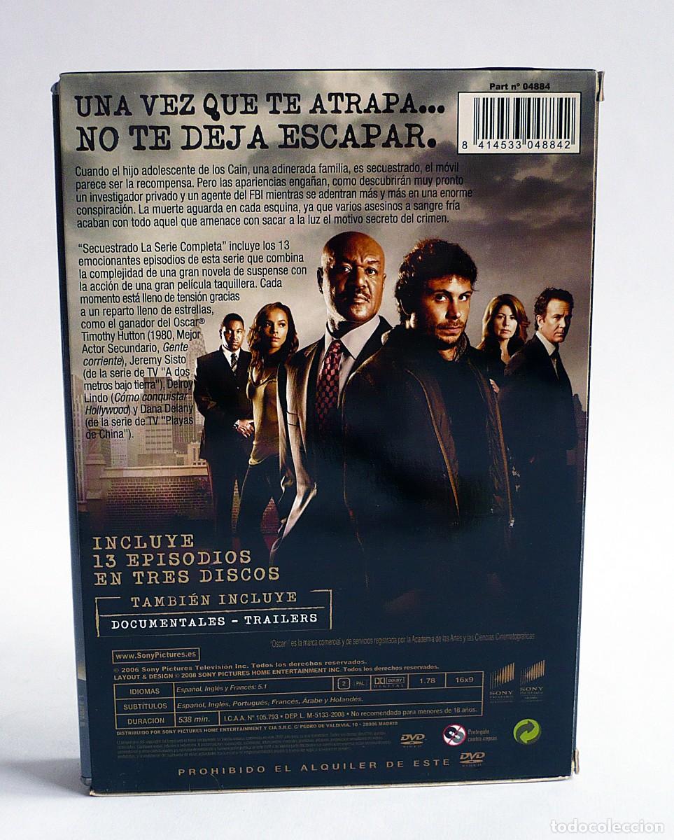 Series de TV: Secuestrado DVD Serie completa - Foto 2