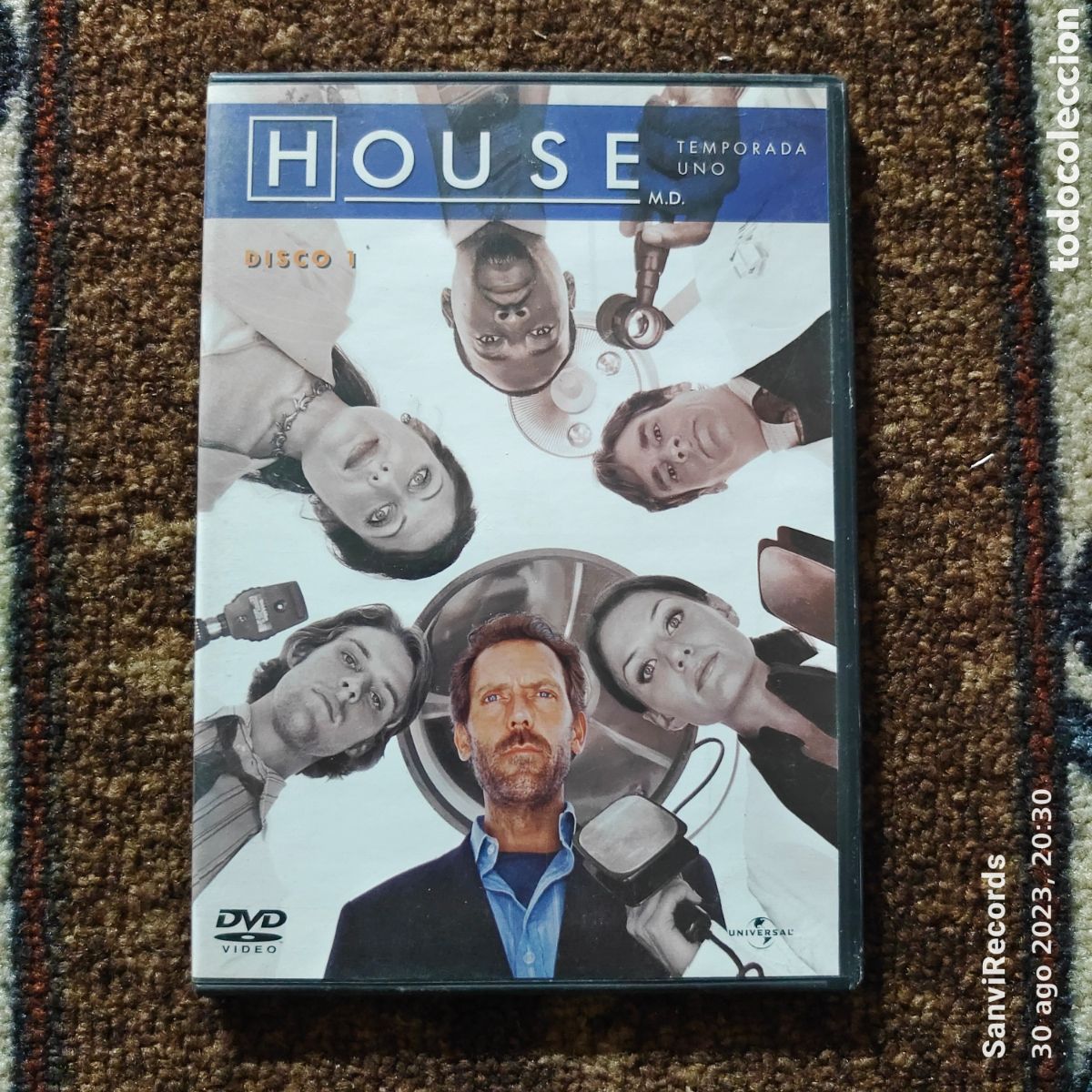 Series de TV: DVD, HOUSE M.D., DISCO 1, TEMPORADA 1 (SERIES EL MUNDO) (UNIVERSAL PICTURES)