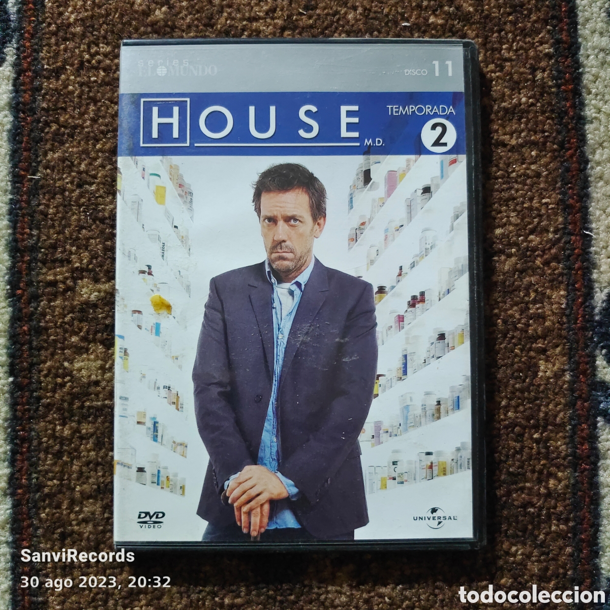 Series de TV: DVD, HOUSE M.D., DISCO 11, TEMPORADA 2 (SERIES EL MUNDO) (UNIVERSAL PICTURES)