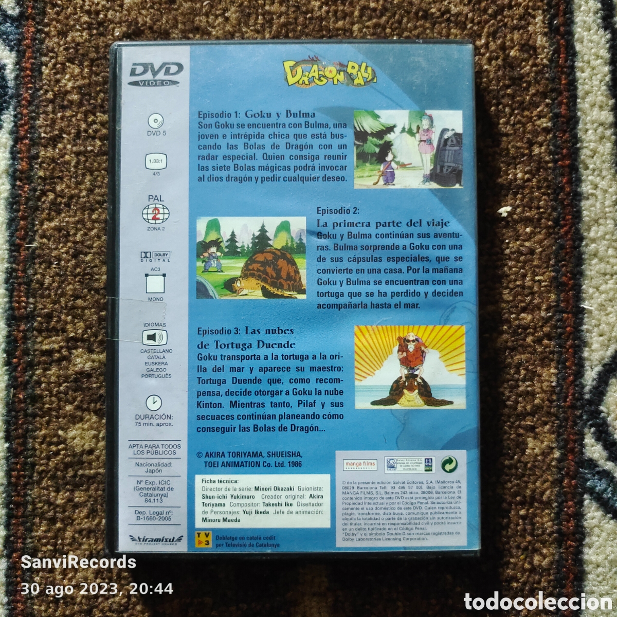Series de TV: DVD, DRAGON BALL DVD 1, 3 EPISODIOS - Foto 2