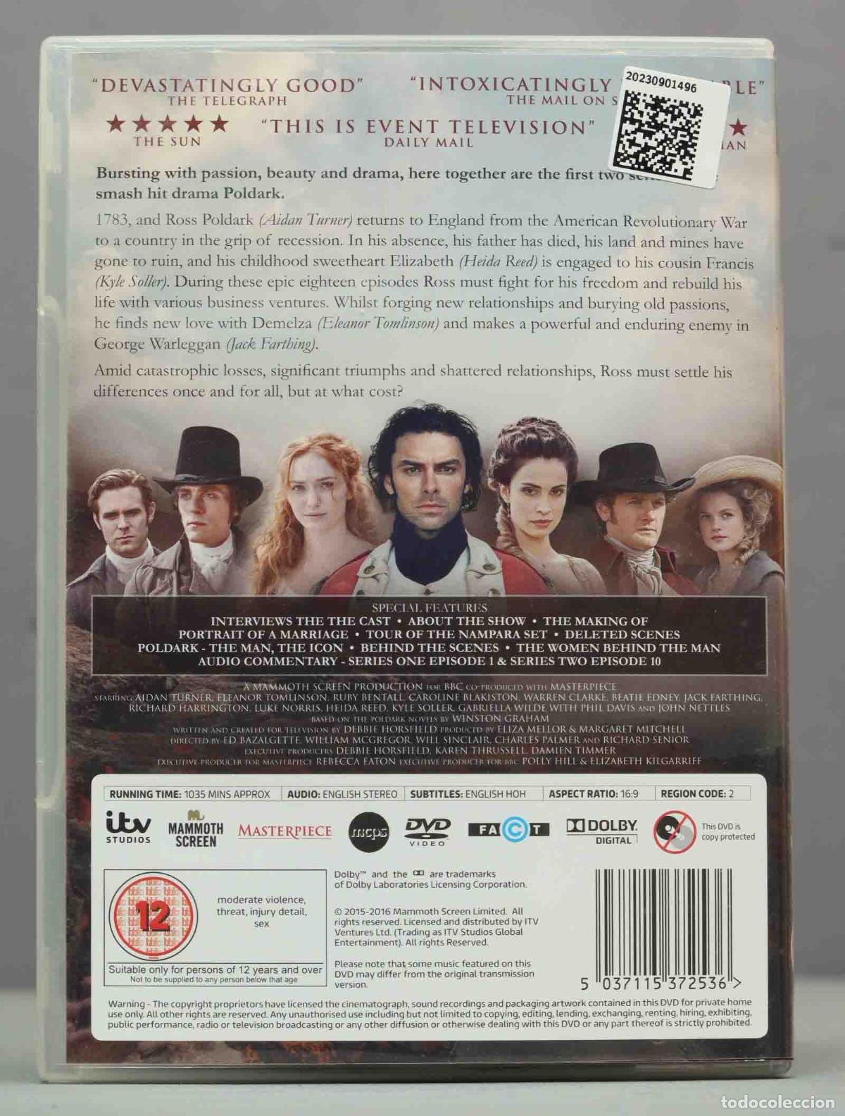 Series de TV: DVD. Poldark - Series 1-2 - Foto 2