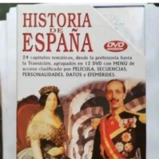Series de TV: HISTORIA DE ESPAÑA 24 CAPÍTULOS TEMÁTICOS EN 12 DVDS
