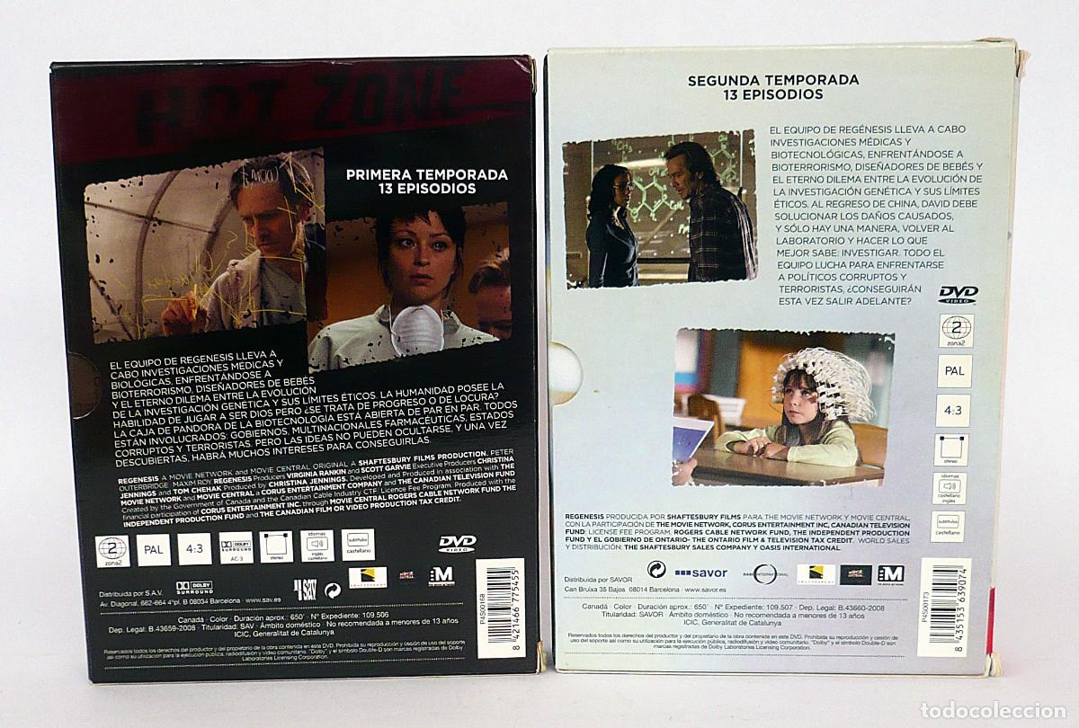 Series de TV: Reg&eacute;nesis Temporadas 1 y 2 DVD - Foto 2