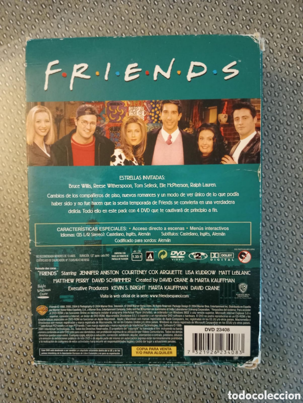 Series de TV: Friends. Temporada 6. Completa - Foto 2