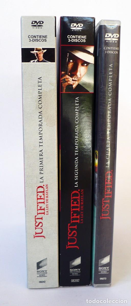Series de TV: Justified Temporadas 1, 2 y 4 DVD