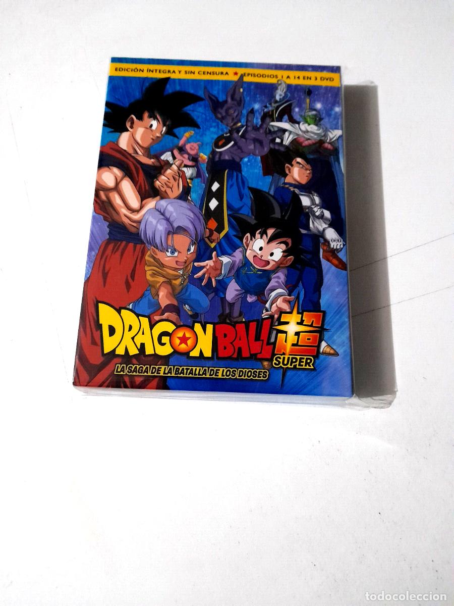 DVD Dragon Ball Super. Box 1. La Saga De La Batalla De Los Dioses Episodios  1 A 14 (Edição em Espanhol)