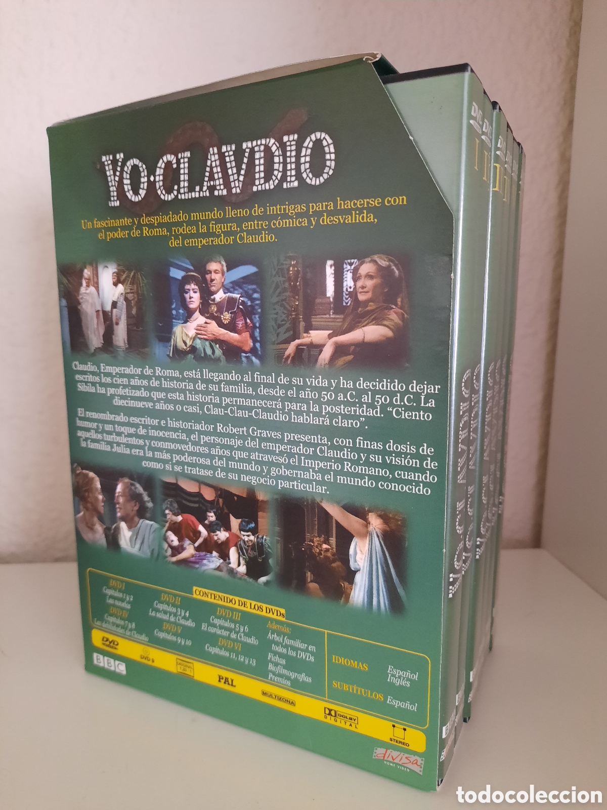 Series de TV: YO, CLAUDIO ( Serie completa tv) 6 DVD - Foto 2